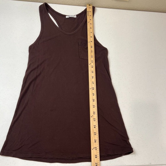 Alexander Wang Women's Racerback Tank Mini Dress Sleeveless Brown Size‎ XS - Picture 9 of 10